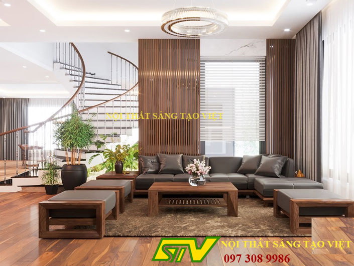 Thiết kế nội thất biệt thự bác Đăng Gia Lâm