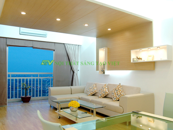 Thi công nội thất chung cư cao cấp Ciputra nhà anh Hà