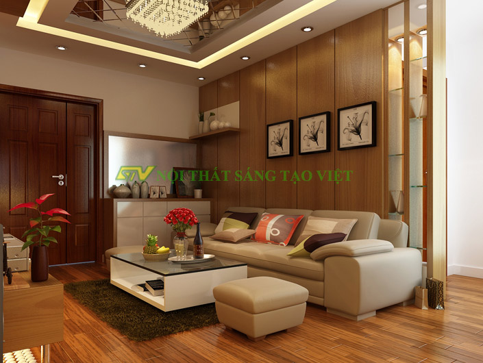 Thiết kế nội thất nhà phố anh Đan Hải Chùa Láng