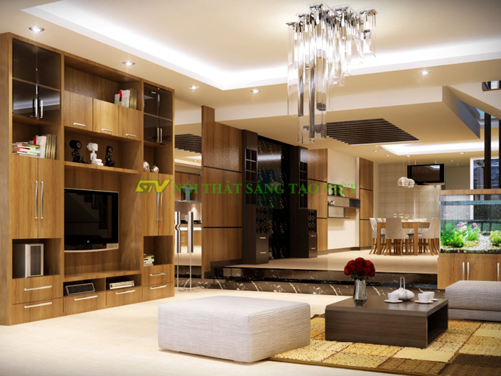 Thiết Kế Nội Thất Biệt Thự Vườn Đào Chú Mạnh 